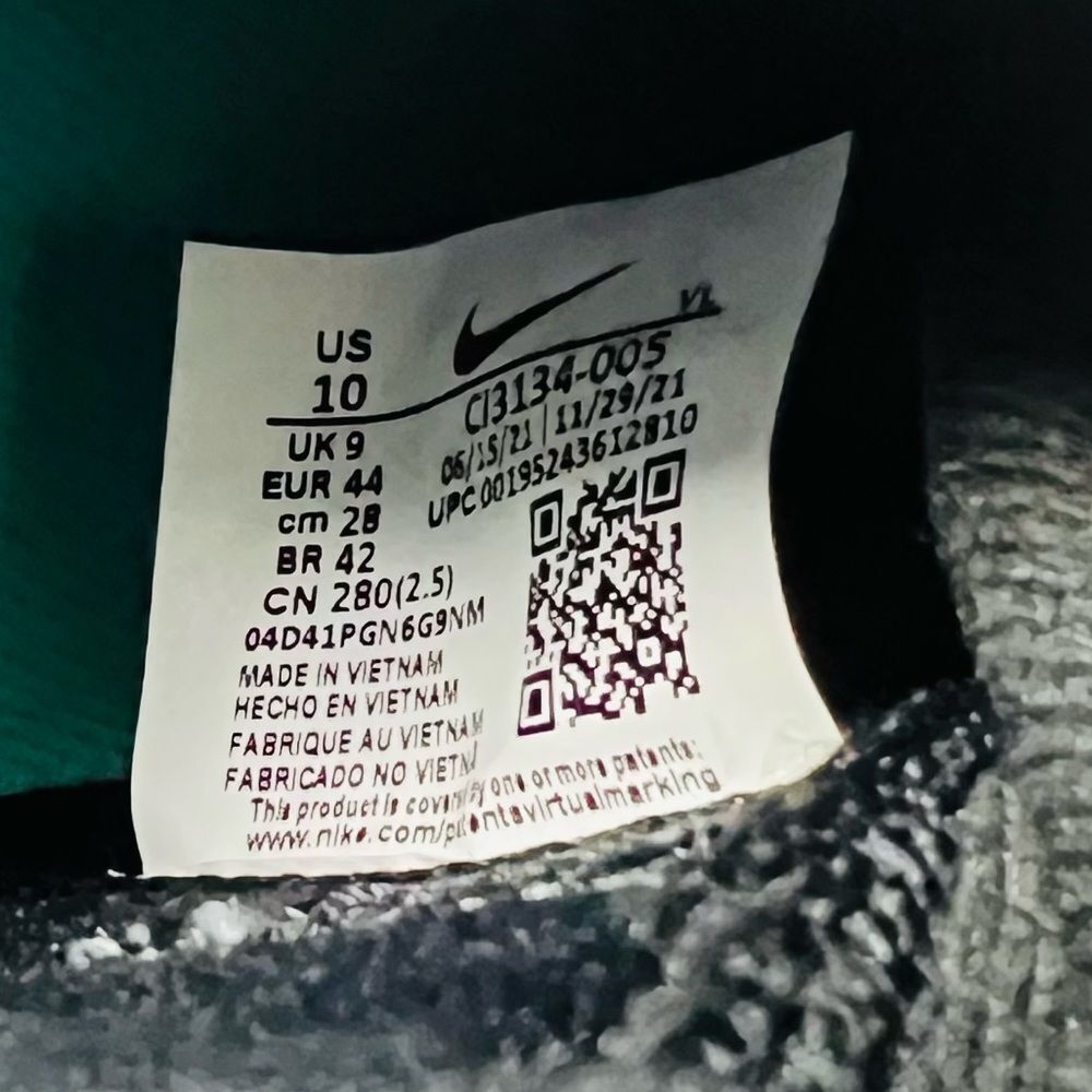 Nike Force Zoom Trout 7 Men’s Metal Baseball Cleats Size 10 - Picture 10 of 12